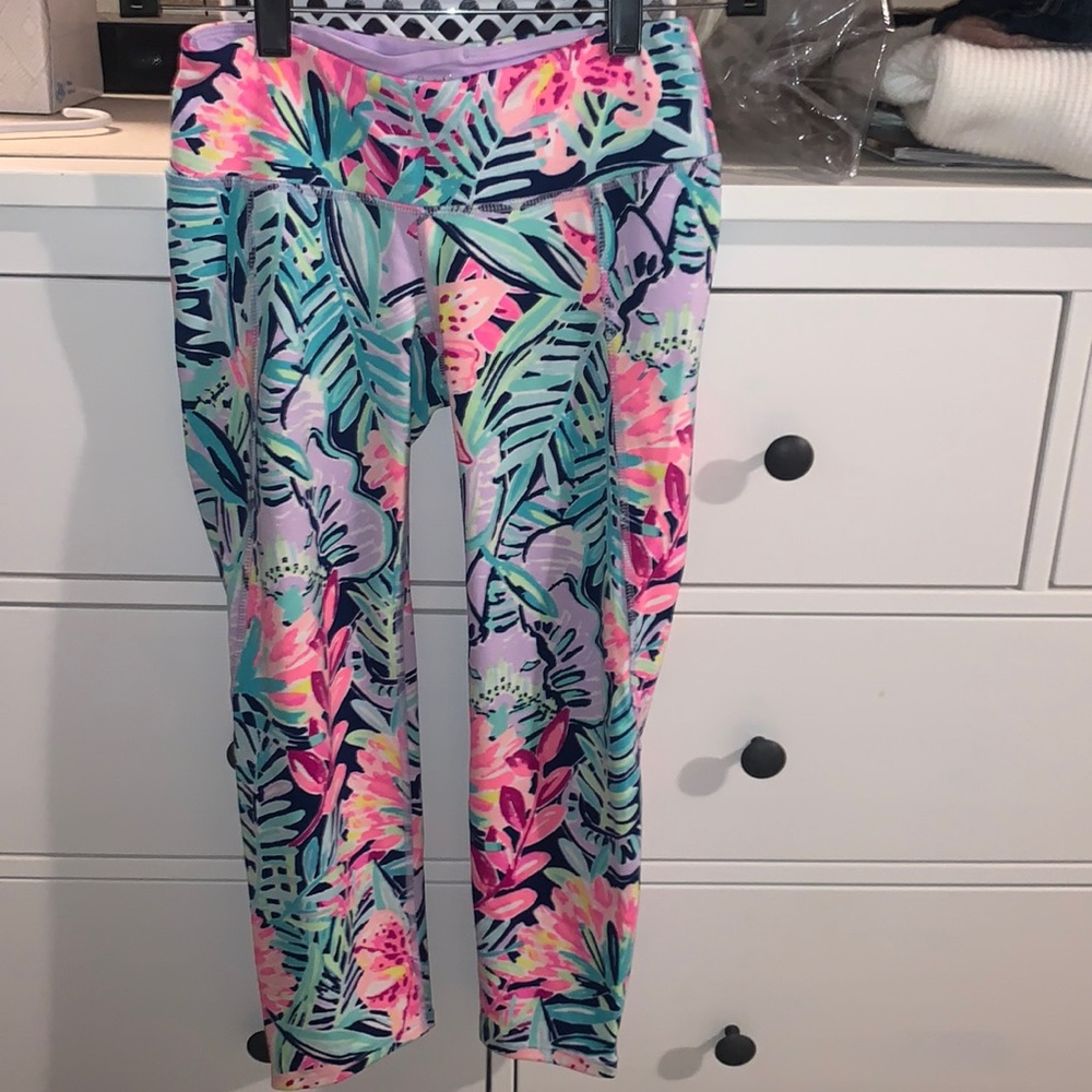 Women’s XS Lilly Pulitzer Leggings Worn 2x matching sports Bra (see listing)
